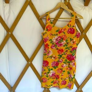 Gitano floral tank dress